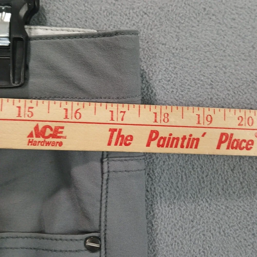 Tailor Vintage Movement Pants Men's 36x30 Gray Nylon Stretch‎ Slim Fit Utility